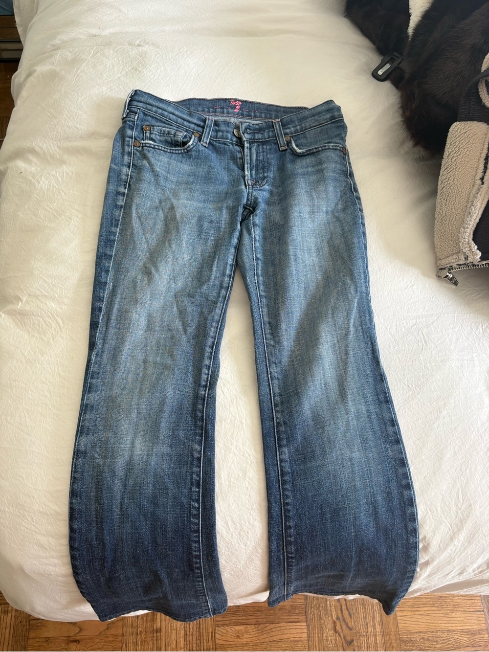 7 For All Mankind - Cropped(?) or Petite Bootcut Jeans